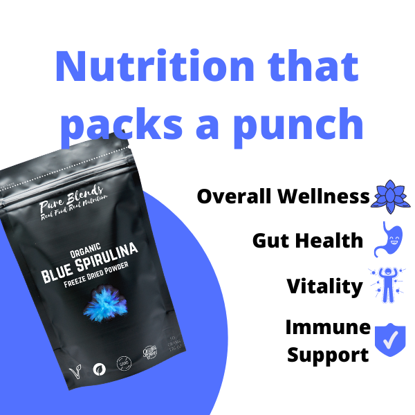 Blue Spirulina Freeze Dried Powder